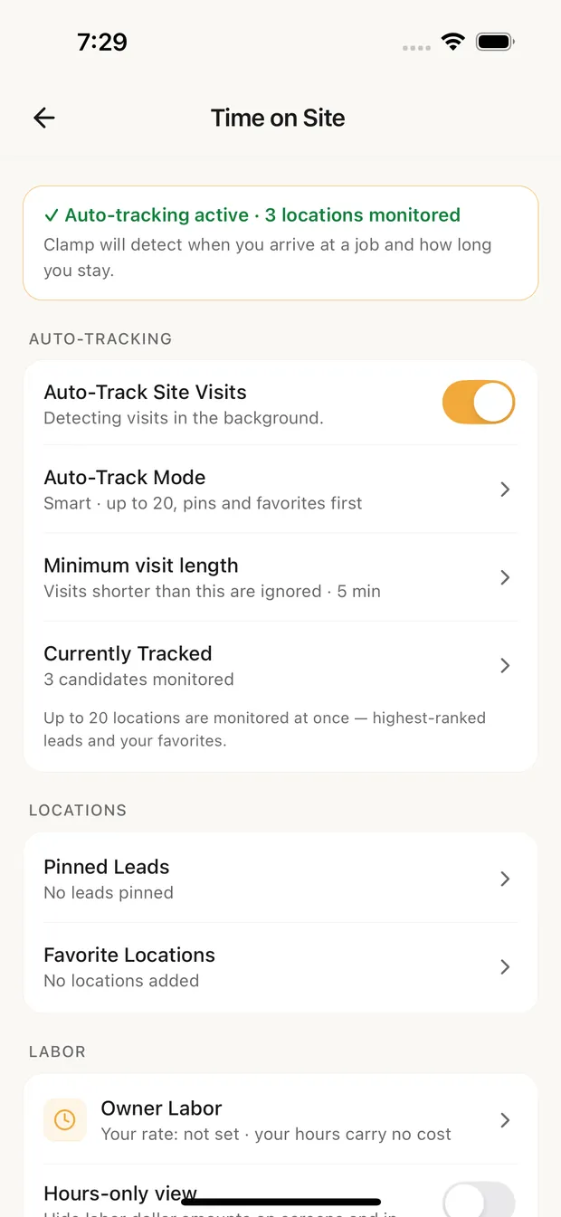 Time on Site with tracking on
